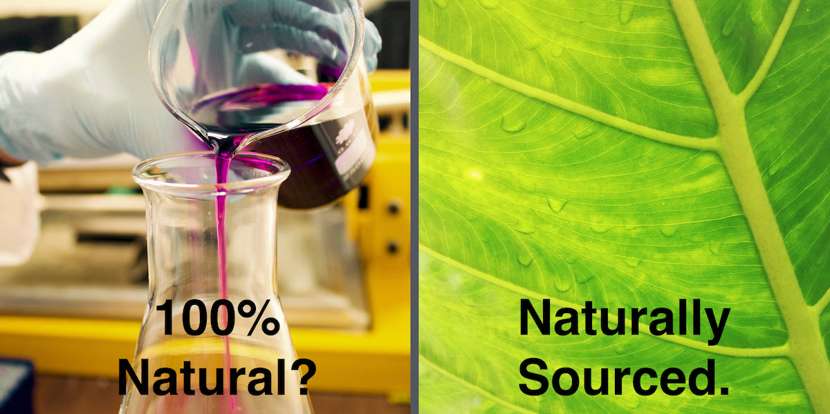 "Natural Ingredients" vs. "Naturally Sourced Ingredients"