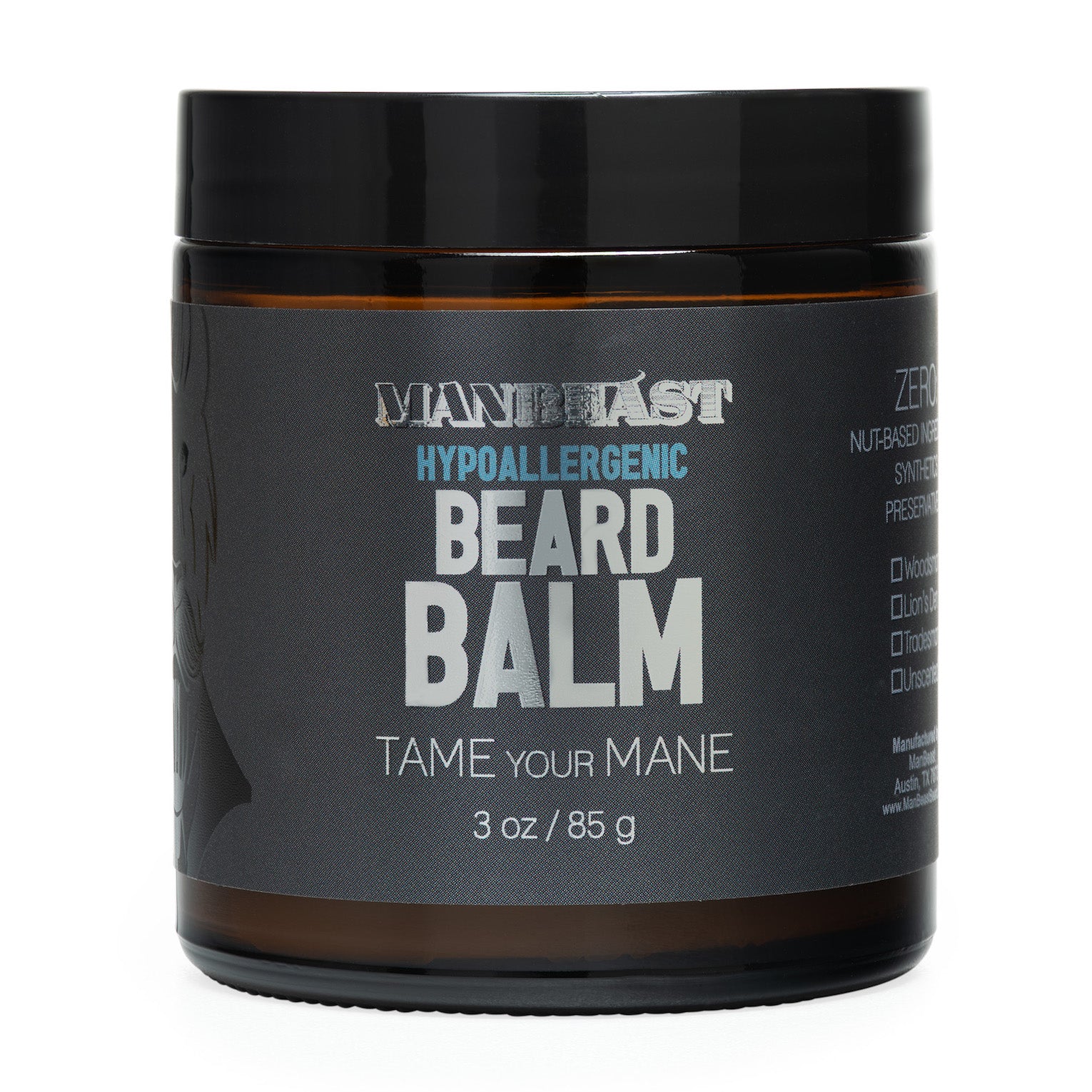 Hypoallergenic / Nut-Free Beard Balm